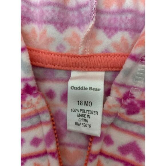 NWT Cuddle Bear 18m Fleece Jacket - Picture 4 of 5